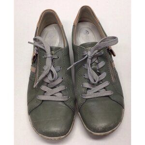 Remonte Women Lace-up Sneakers Shoes Leather Size 39/US 8.5